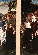 DAVID, Gerard Triptych of Jean Des Trompes (side panels) dfg oil painting reproduction